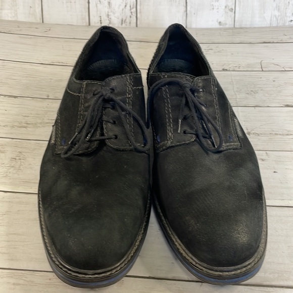 Mephisto Black Suede Air Jet Oxfords - Picture 5 of 13